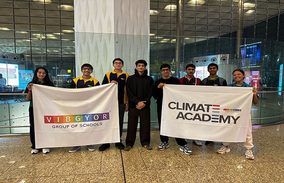VIBGYOR empowers students to become Tomorrow's Climate Champions through active participation at COP29 in Baku, Azerbaijan