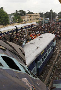 60 dead, 150 injured in West Bengal train accident
