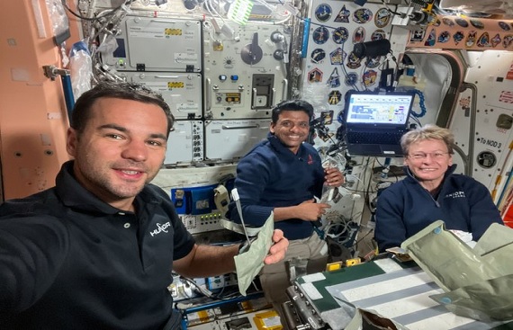 India's Group Captain Shukla Tests Brain-Control Tech Aboard ISS