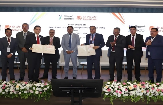 SIDBI and Bank of Baroda Sign MoU to Boost MSME & Startup Financing