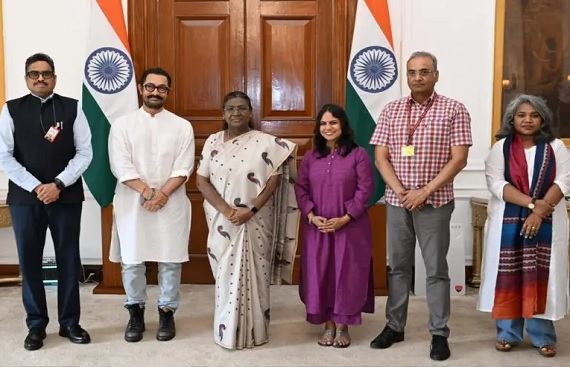 President Droupadi Murmu Praises Aamir Khan's Sitaare Zameen Par at Special Screening