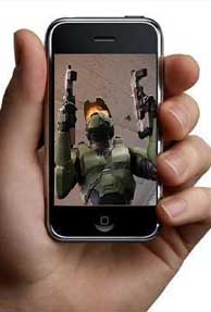 Video game turns iPhone into a remote control