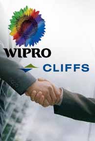 Wipro's Infocrosssing signs deal with Cliffs
