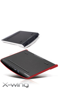 GlacialTech launches 'X-Wing' Laptop Cooling Pad