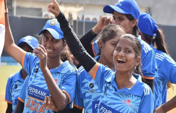 India Wins Women's Blind Cricket Series 4-1