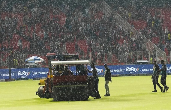TATA IPL 2024: Rain Halts Match; Kolkata Advances, Gujarat Out of Playoffs