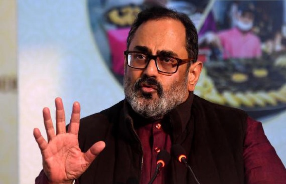 India accepts Chinese investment, as long as they conduct operations lawfully: Chandrasekhar, MoS IT