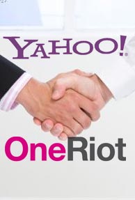 Yahoo teams with OneRiot on real-time search