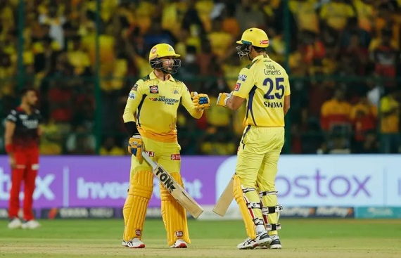 IPL 2023: Conway's 83, Shivam Dube's 52 help Chennai Super Kings post 226/6 against RCB