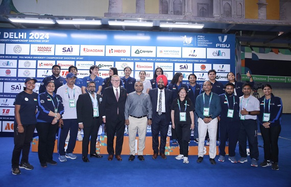 India Shines at FISU World University Championship Shooting 2024