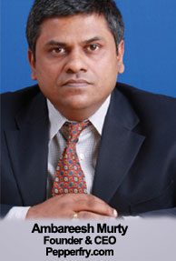 pepperfry.com, ambareesh murty, ebay, norwest venture partners