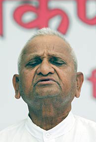 Corruption allegations against me baseless, says Anna Hazare