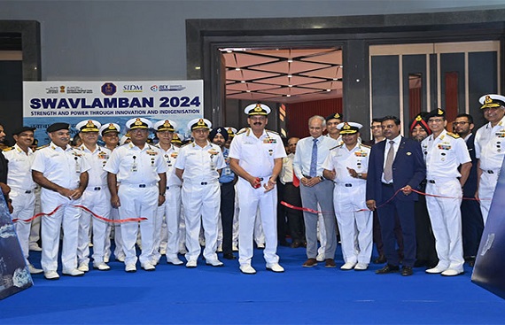 Navy Chief Launch Swavlamban-2024 Exhibition, Promotes Indigenization