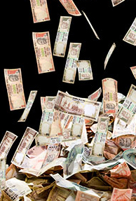 Dollars swamp BRIC, India flooded with $1 Billion per week