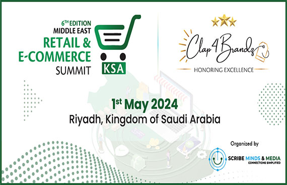 Scribe Minds & Media is thrilled to announce the 6th Middle East Retail & Commerce Summit & Awards