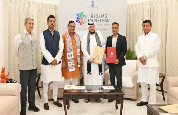 Rajasthan signs MoU with UAE for Rs 3 Lakh Crore