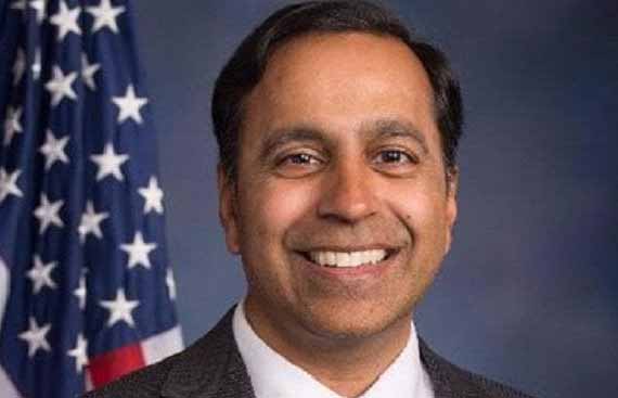 Indian American Congressman Raja Krishnamoorthi Campaigns for Georgia Senate Election