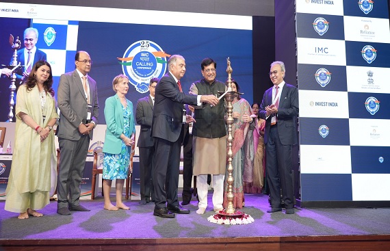 Piyush Goyal Invites Global Investors to Partner in India's Growth Story at IMC Bharat Calling