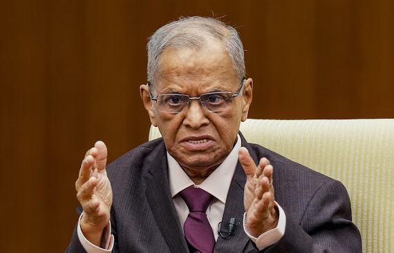 Narayana Murthy Warns Against AI Hype, Tells Startups to Think Big