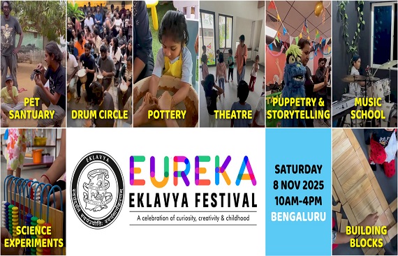 Eklavya School Brings Learning to Life at the Eureka Festival 2025