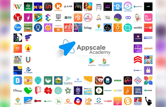 Appscale Academy Debuts its 1st Cohort of 100 Indian Startups with Google & MeitY Startup Hub
