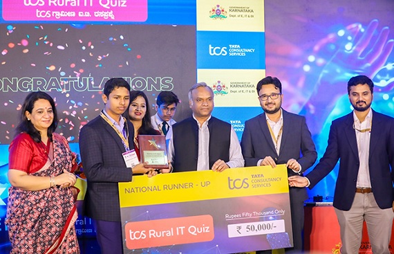 Karnataka Govt and TCS to Host Rural IT Quiz Finals in Bengaluru Tech Summit 2023