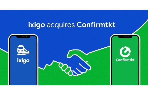 ixigo Takes Over Confirmtkt in a Stock Plus Cash Deal