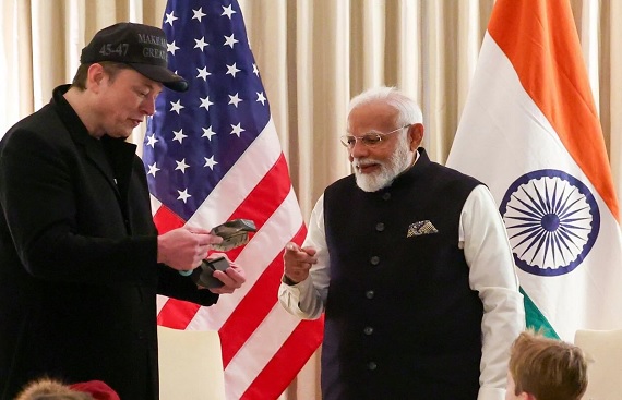 PM Modi Dials Elon Musk, Discusses Advancing Technology and Innovation Partnerships