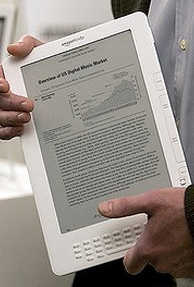 E-books outsell hardbacks on Amazon