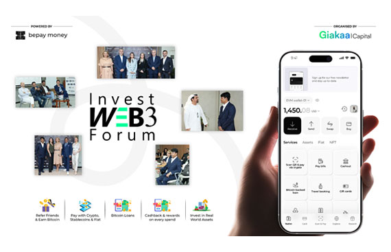 bepay money Powers Invest Web3 Forum 2025 in Dubai, Launches $1 Million Bitcoin Rewards and Merchant Settlement Innovations