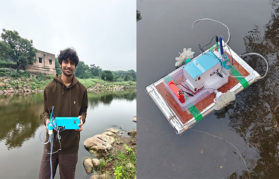 Sidharth Maheshwari, 12th  grade student 