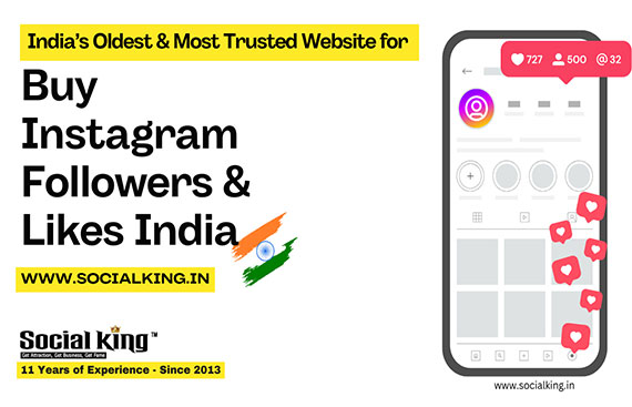 Best & Oldest Site to Buy Instagram Indian Followers & Likes