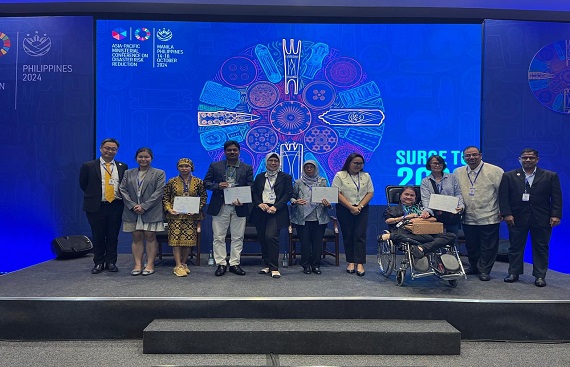 Local Champions Honored with Asia-Pacific Local Leaders Forum for Disaster Resilience Award at APMCDRR 2024