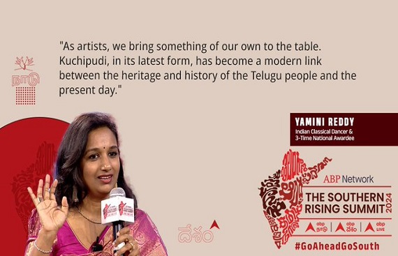 Fashion Designer Gaurang Shah & Kuchipudi dancer Yamini Reddy Advocate for Cultural Evolution at The Southern Rising Summit 2024