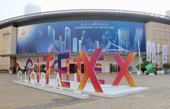 KSUM-based Fifty startups showcase at the Dubai GITEX Expo 2023