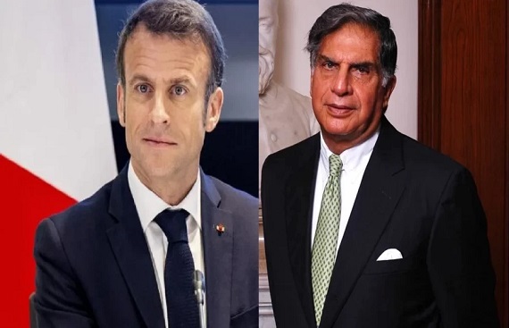 France Mourns Ratan Tata: Macron Pays Tribute to a Visionary Leader
