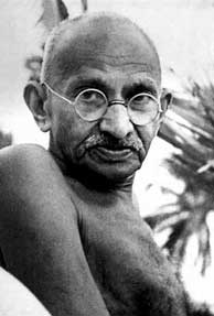 Gandhiji Baptized, Hindus Shocked