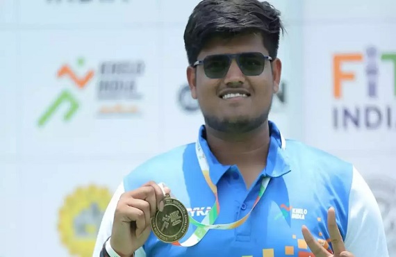 Archer Sachin Gupta grabbed 3 golds in Khelo India University Games