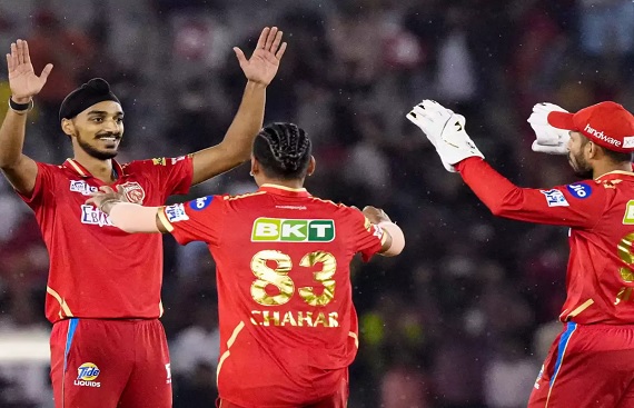 IPL 2023: Rajapaksa, Arshdeep star as Punjab Kings beat KKR by 7 runs in rain-hit match IPL 2023: Rajapaksa, Arshdeep star as Punjab Kings beat KKR by 7 runs in rain-hit match