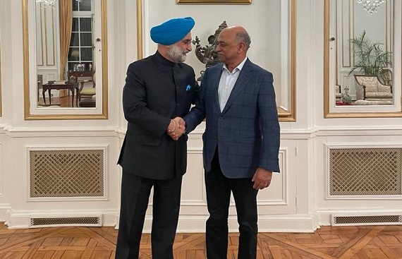 Indian Envoy and IBM CEO Krishna Discuss Technology Partnership
