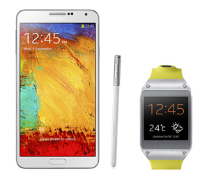 Samsung's Galaxy Note 3, Galaxy Gear Up For Pre-Orders In India