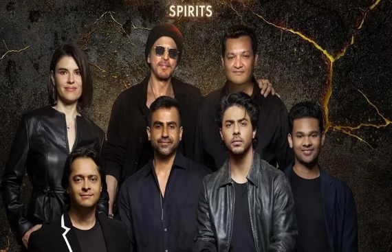 SRK and Aryan Khan Toast to Luxury with D'YAVOL Spirits Launch