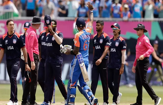 ICC Men's T20 WC'24: USA Faces First Stop-Clock Rule Penalty Against India ICC Men's T20 WC'24: USA Faces First Stop-Clock Rule Penalty Against India
