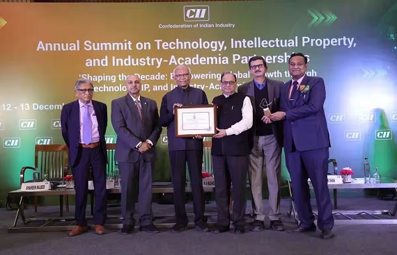 IIT Roorkee Wins 10th CII Industrial IP Awards 2024 