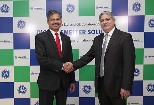 Vedanta Collaborates With GE To Deploy Digital Smelter Solutions At Its Largest Aluminium Plant - The First Such Deployment In India