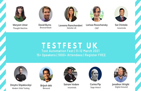 Clavent announces first round of speakers for TestFest UK - Global Test Automation Series