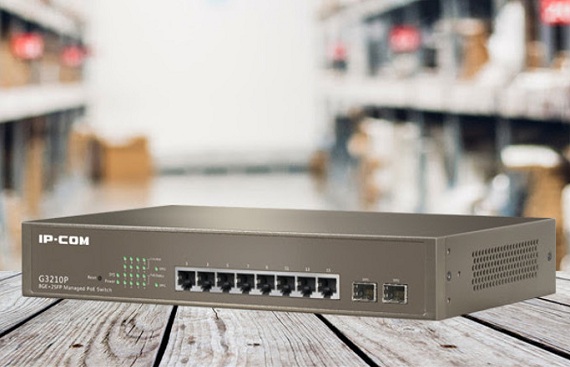 IP-COM launched G1105P-4-63W 5-Port Gigabit Desktop Switch with 4-Port PoE switch