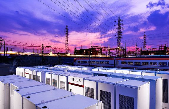 Tesla builds its 'largest energy storage system in Asia'