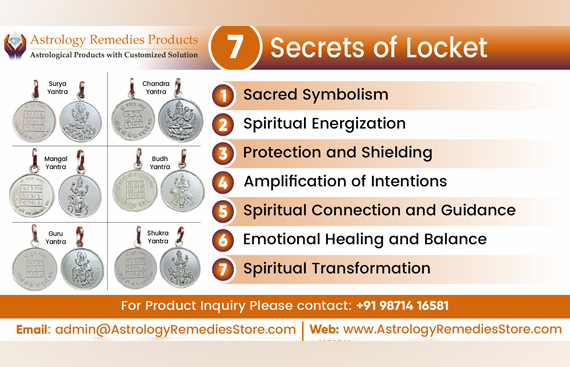Astrology Remedies Store - Know the 7 Secrets of Siddh Yantra Locket: Unlocking the Power Within