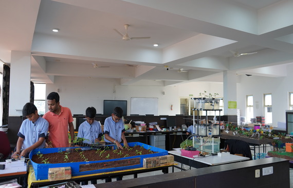 Excel Public School Students open doors to public for its 7th edition of Science & Art festival - STEAM in Mysore 